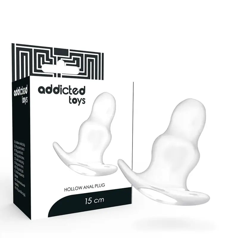 ADDICTED TOYS - DILATADOR ANAL GRANDE 15 CM - TRANSPARENTE - Sexshoptuga 