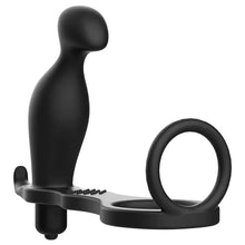 ADDICTED TOYS - PLUG ANAL - COM ANEL DE SILICONE PRETO 12 CM - Sexshoptuga  Sexshoptuga 