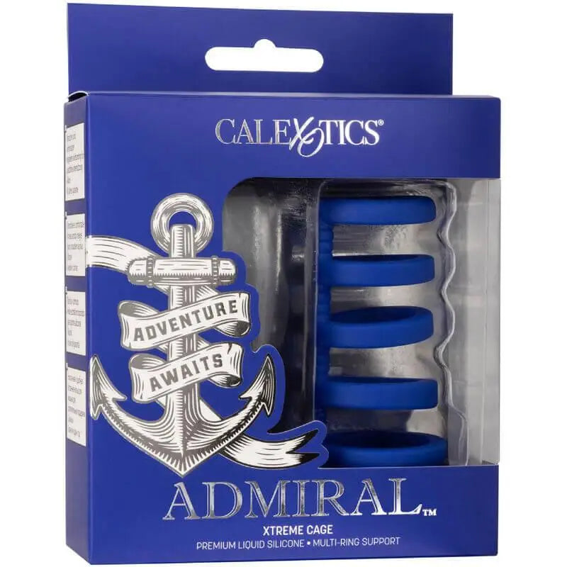 CALEXOTICS - ADMIRAL XTREME CAGE AZUL - Sexshoptuga 