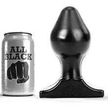 ALL BLACK - PLUG ANAL 16X8 CM - Sexshoptuga  Sexshoptuga 