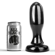 ALL BLACK - PLUG ANAL 19,5 CM - Sexshoptuga  Sexshoptuga 