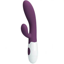 PRETTY LOVE - ALVIS VIBRADOR COELHO E PONTO G ROXO - Sexshoptuga  Sexshoptuga 