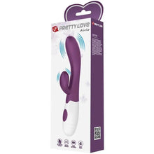 PRETTY LOVE - ALVIS VIBRADOR COELHO E PONTO G ROXO - Sexshoptuga  Sexshoptuga 