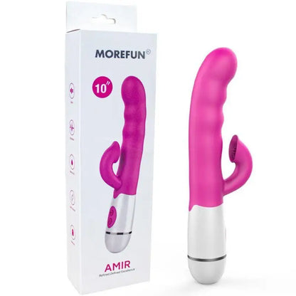 ARMONY - AMIR VIBRADOR MULTIFUNÇÃO COM LÍNGUA ESTIMULANTE 16 VELOCIDADES ROSA - Sexshoptuga 