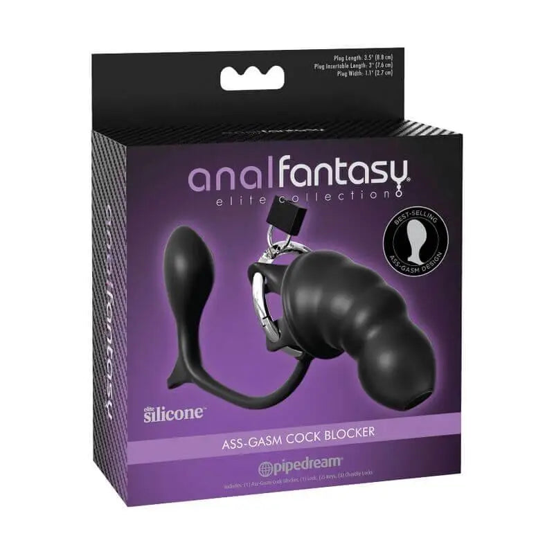 ANAL FANTASY ELITE COLLECTION - ASS-GASM COCK BLOCKER - Sexshoptuga 