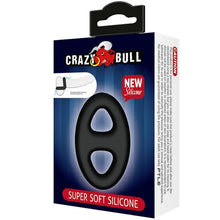 CRAZY BULL - ANEL DE SILICONE DUPLO SUPER MACIO - Sexshoptuga  Sexshoptuga 