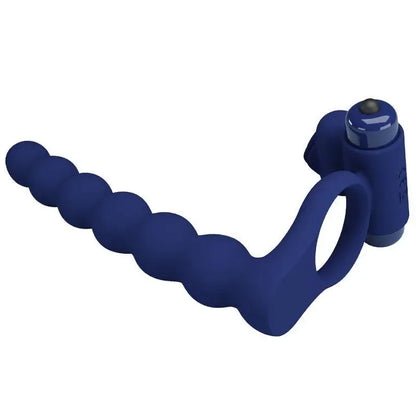 PRETTY LOVE - AJMAL ANEL VIBRADOR COM PLUG AZUL - Sexshoptuga 