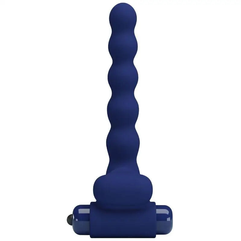 PRETTY LOVE - AJMAL ANEL VIBRADOR COM PLUG AZUL - Sexshoptuga 