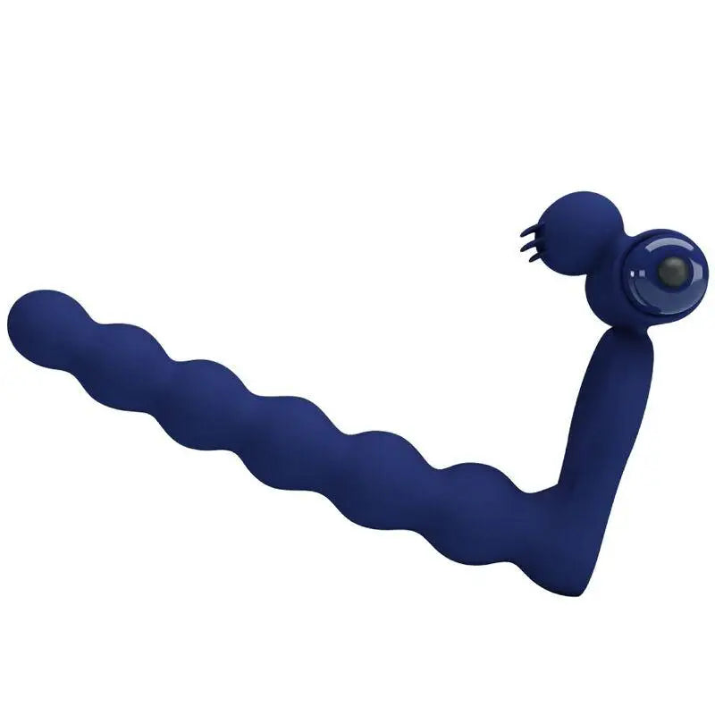 PRETTY LOVE - AJMAL ANEL VIBRADOR COM PLUG AZUL - Sexshoptuga 