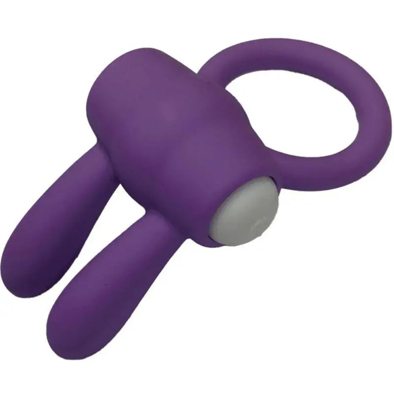 ARMONY - MR BUNNY ANEL VIBRADOR SILICONE ROXO - Sexshoptuga 