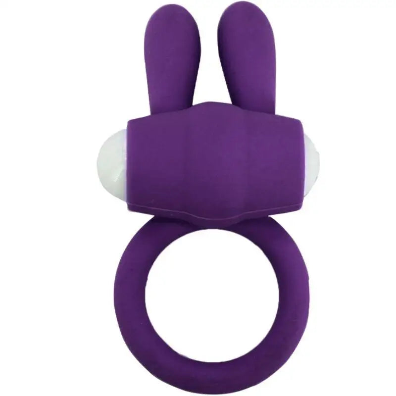 ARMONY - MR BUNNY ANEL VIBRADOR SILICONE ROXO - Sexshoptuga 