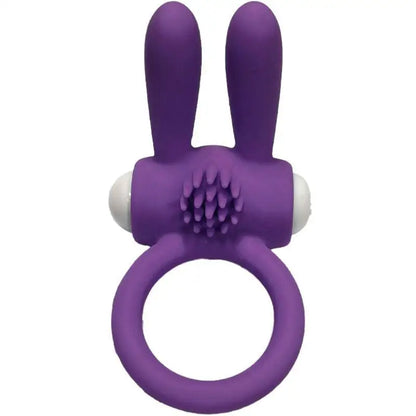 ARMONY - MR BUNNY ANEL VIBRADOR SILICONE ROXO - Sexshoptuga 