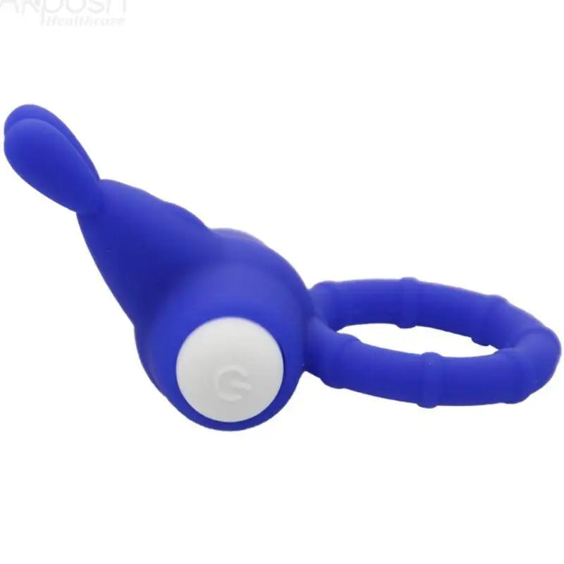 ARMONY - MS BUNNY ANEL VIBRADOR SILICONE AZUL - Sexshoptuga 