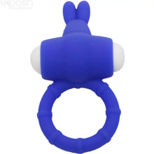 ARMONY - MS BUNNY ANEL VIBRADOR SILICONE AZUL - Sexshoptuga  Sexshoptuga 