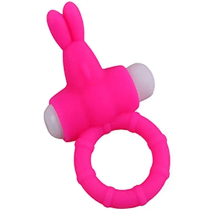 ARMONY - MS BUNNY ANEL VIBRADOR SILICONE ROSA - Sexshoptuga 