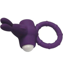 ARMONY - MS BUNNY ANEL VIBRADOR SILICONE ROXO - Sexshoptuga  Sexshoptuga 