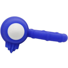 ARMONY - POWER O ANEL VIBRADOR SILICONE AZUL - Sexshoptuga  Sexshoptuga 