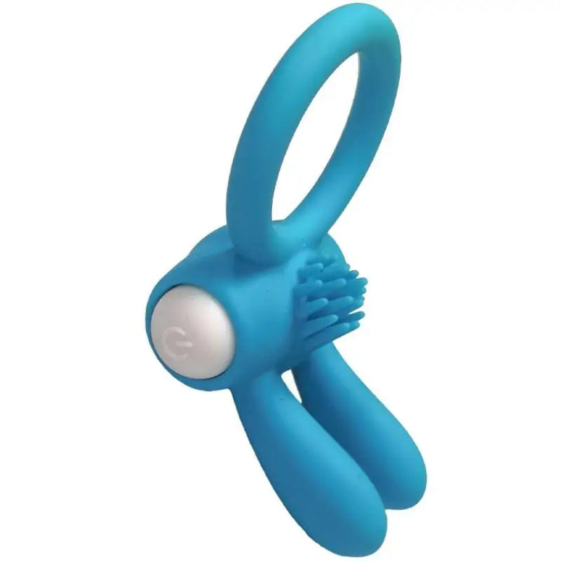 ARMONY - MR BUNNY ANEL VIBRADOR SILICONE PRETO - Sexshoptuga 