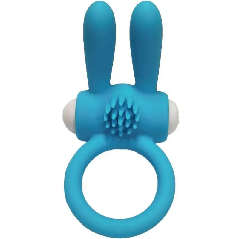 ARMONY - MR BUNNY ANEL VIBRADOR SILICONE PRETO - Sexshoptuga 