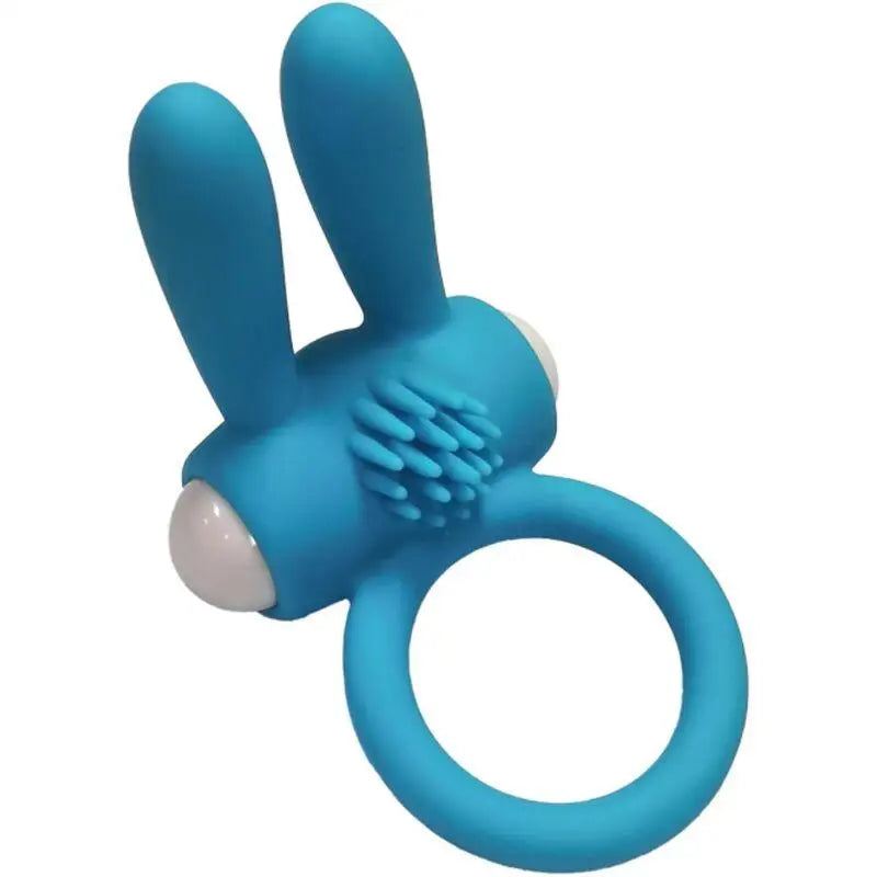 ARMONY - MR BUNNY ANEL VIBRADOR SILICONE PRETO - Sexshoptuga 