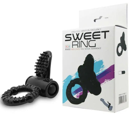 BAILE - ANEL VIBRANTE SWEET RING COM COELHO TEXTURADO - Sexshoptuga 