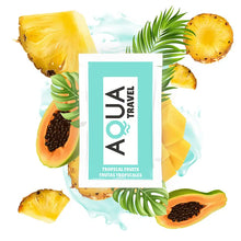 AQUA TRAVEL - LUBRIFICANTE À BASE DE ÁGUA SABOR DE FRUTAS TROPICAIS 6 ML - Sexshoptuga  Sexshoptuga 