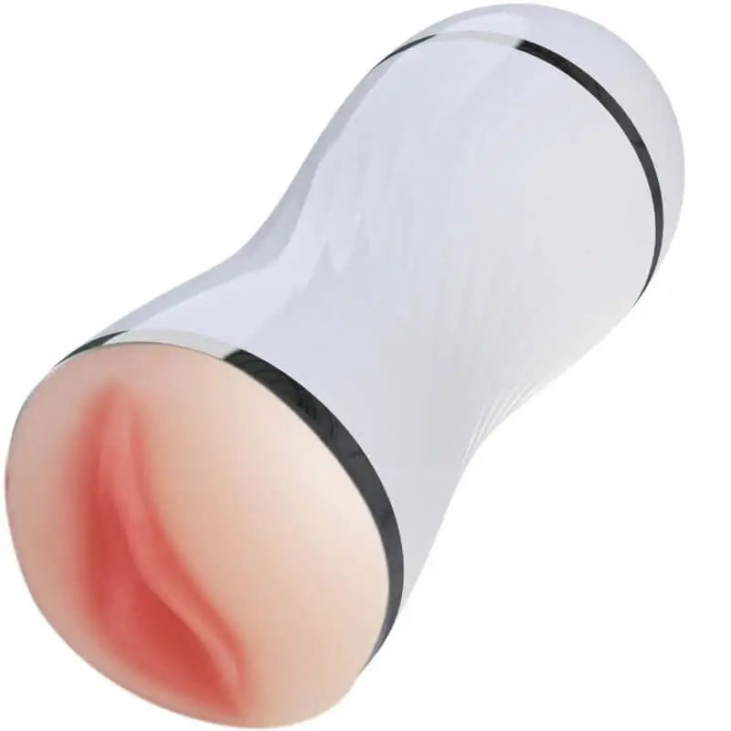 ARMONY - MASTURBADOR DUPLO VAGINA E BOCA BRANCA - Sexshoptuga 