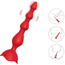 ARMONY - PAGODE VIBRADOR ROSA E PLUG ANAL VERMELHO - Sexshoptuga  Sexshoptuga 