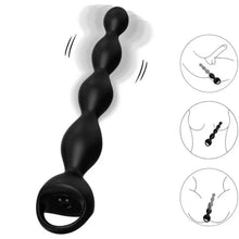 ARMONY - PLUG ANAL DE DEDO VIBRADOR PRETO - Sexshoptuga  Sexshoptuga 