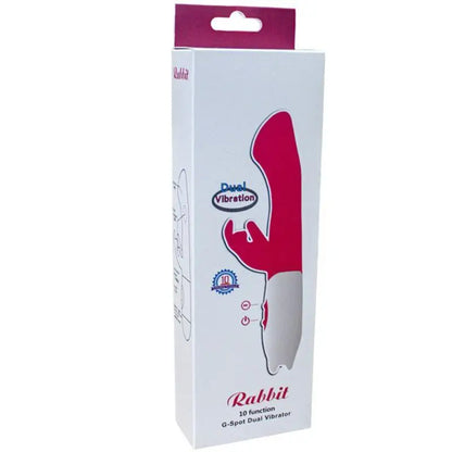 ARMONY - VIBRADOR E ESTIMULADOR COELHO G SPOT 10 VELOCIDADES ROSA - Sexshoptuga 