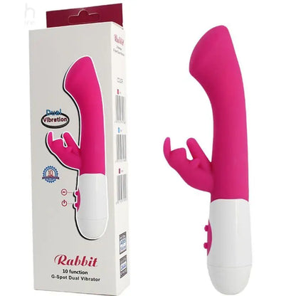 ARMONY - VIBRADOR E ESTIMULADOR COELHO G SPOT 10 VELOCIDADES ROSA - Sexshoptuga 