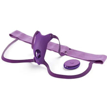 FANTASY FOR HER - ARNÊS DE BORBOLETA VIBRANTE, CONTROLE REMOTO RECARREGÁVEL E VIOLETA - Sexshoptuga  Sexshoptuga 