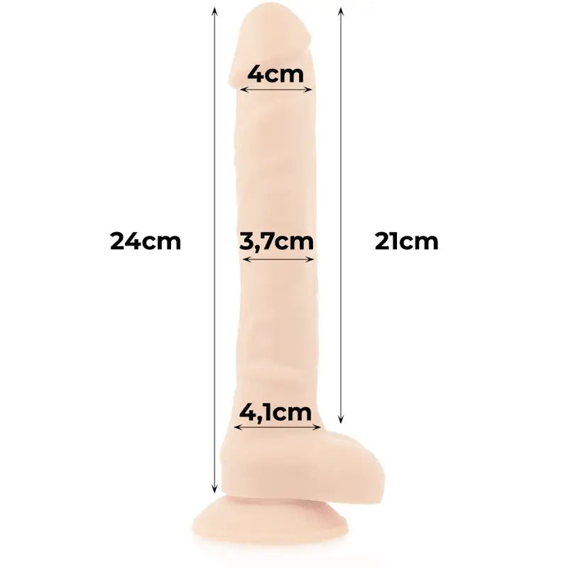 COCK MILLER - ARNÊS + DENSIDADE DE SILICONE COCKSIL ARTICULVEL 24 CM - Sexshoptuga 