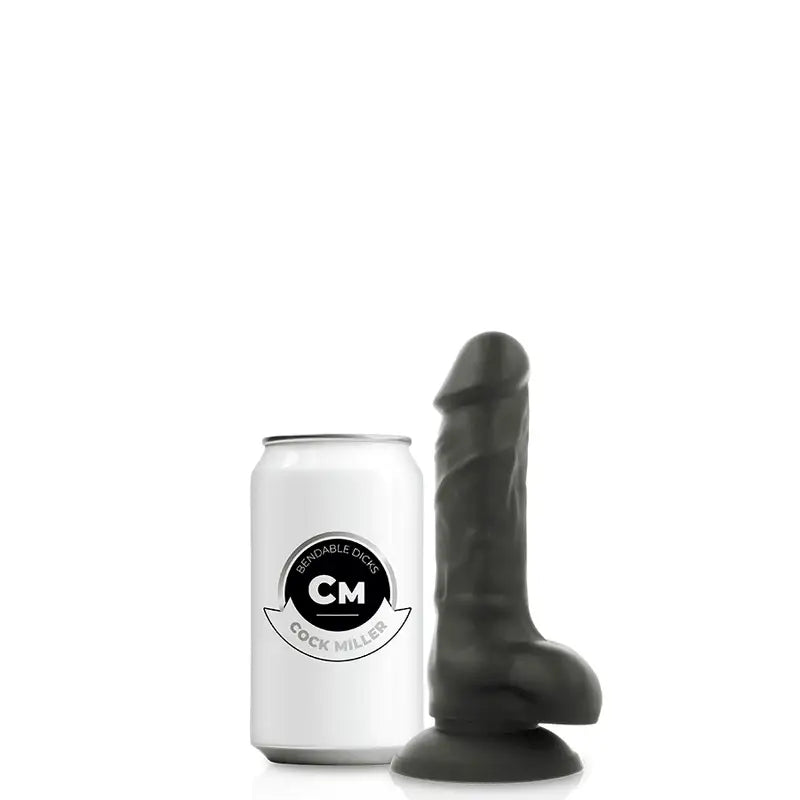 COCK MILLER - ARNÊS + DENSIDADE DE SILICONE COCKSIL ARTICULVEL PRETO 13 CM - Sexshoptuga 