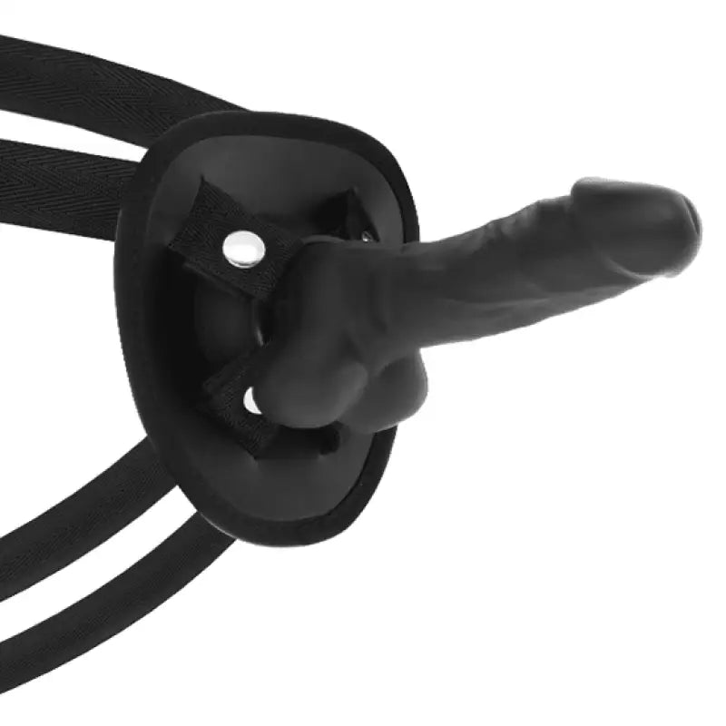 COCK MILLER - ARNÊS + DENSIDADE DE SILICONE COCKSIL ARTICULVEL PRETO 13 CM - Sexshoptuga 