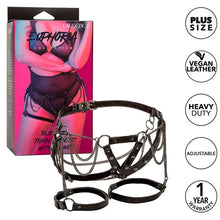 CALEXOTICS - EUPHORIA MULTICAIN THIGH HARNESS PREMIUM TAMANHO PLUS - Sexshoptuga  Sexshoptuga 