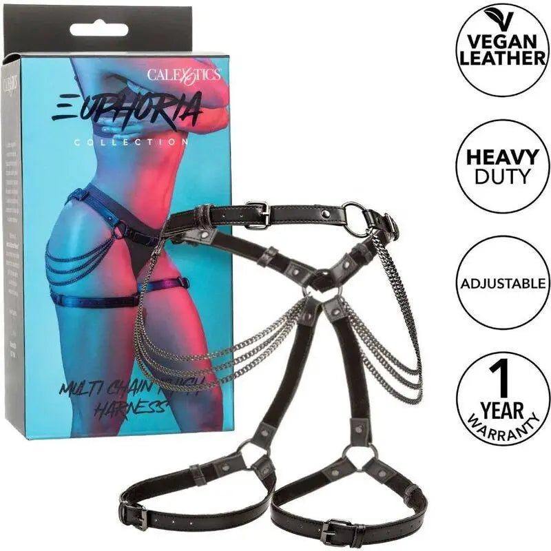 CALEXOTICS - EUPHORIA ARNÊS DE COXA MULTI CADEIA - Sexshoptuga 