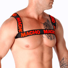 MACHO - ARNÊS DUPLO VERMELHO - Sexshoptuga  Sexshoptuga 