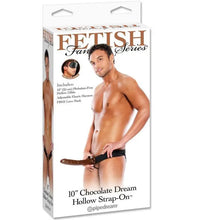 FETISH FANTASY SERIES - CHOCOLATE DREAM OCO STRAP-ON - Sexshoptuga  Sexshoptuga 