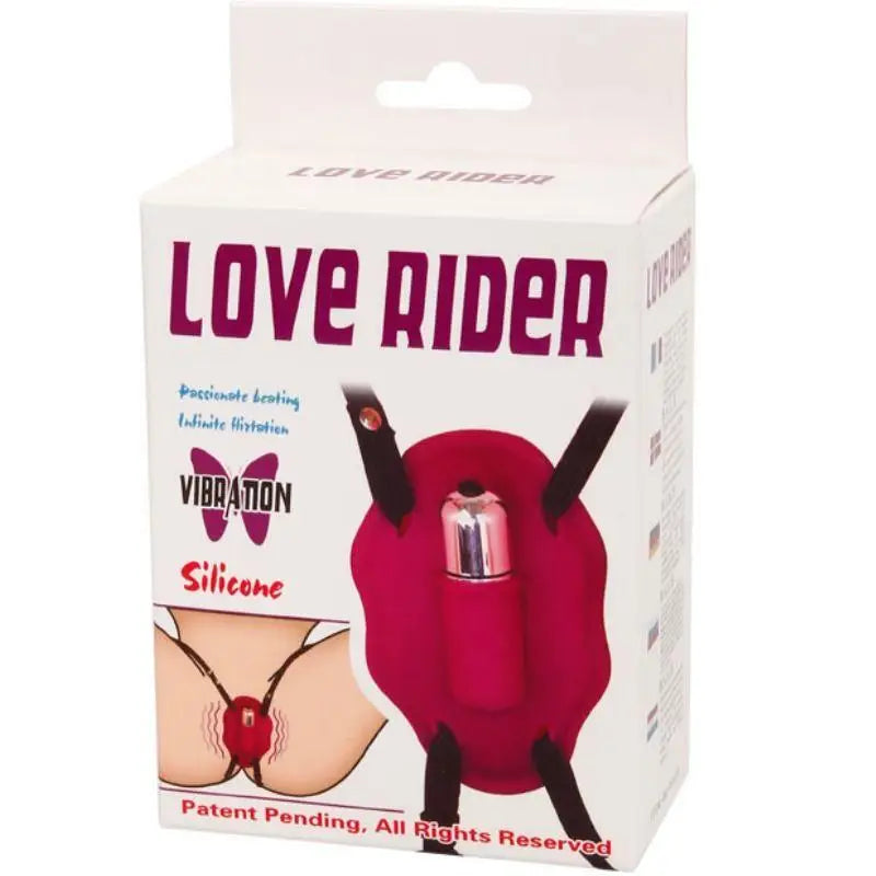 BAILE - ARNÊS LOVE RIDER COM VIBRAO - Sexshoptuga 