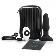 B-VIBE - PLUG ANAL DE CONTROLE REMOTO RIMMING 2 PRETO - Sexshoptuga  Sexshoptuga 