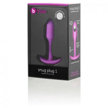 B-VIBE - PLUG SNUG 1 ROSA - Sexshoptuga  Sexshoptuga 