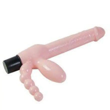 BAILE - ARNÊS SEM CORDA TPR COM VIBRAO E ESTIMULAO ANAL 25.4 CM - Sexshoptuga  Sexshoptuga 