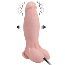 BAILE - DILDO VIBRANTE E INFLVEL REALISTA 18.8 CM - Sexshoptuga  Sexshoptuga 