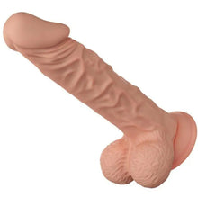 BAILE - LINDO ENCONTRO BURAQ DILDO REALÍSTICO FLEXÍVEL 24 CM NATURAL - Sexshoptuga  Sexshoptuga 