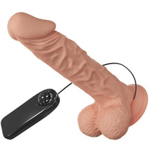 BAILE - LINDO ENCONTRO VIBRAO BURAQ 24 CM NATURAL - Sexshoptuga  Sexshoptuga 