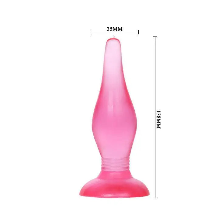 BAILE - PLUG ANAL LILAC SOFT TOUCH 14.2 CM - Sexshoptuga 