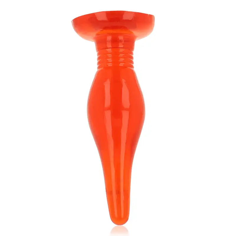 BAILE - PLUG ANAL SOFT TOUCH VERMELHO 14.2 CM - Sexshoptuga 