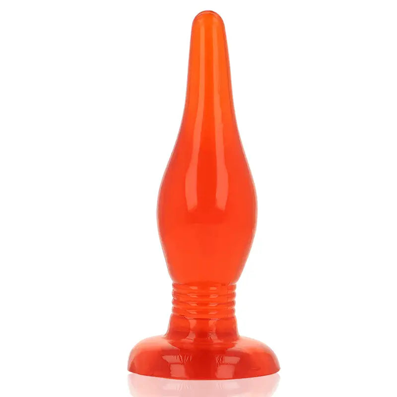 BAILE - PLUG ANAL SOFT TOUCH VERMELHO 14.2 CM - Sexshoptuga 