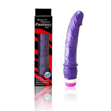 BAILE - VIBRADOR WAVES OF PLEASURE 23 CM ROXO - Sexshoptuga  Sexshoptuga 